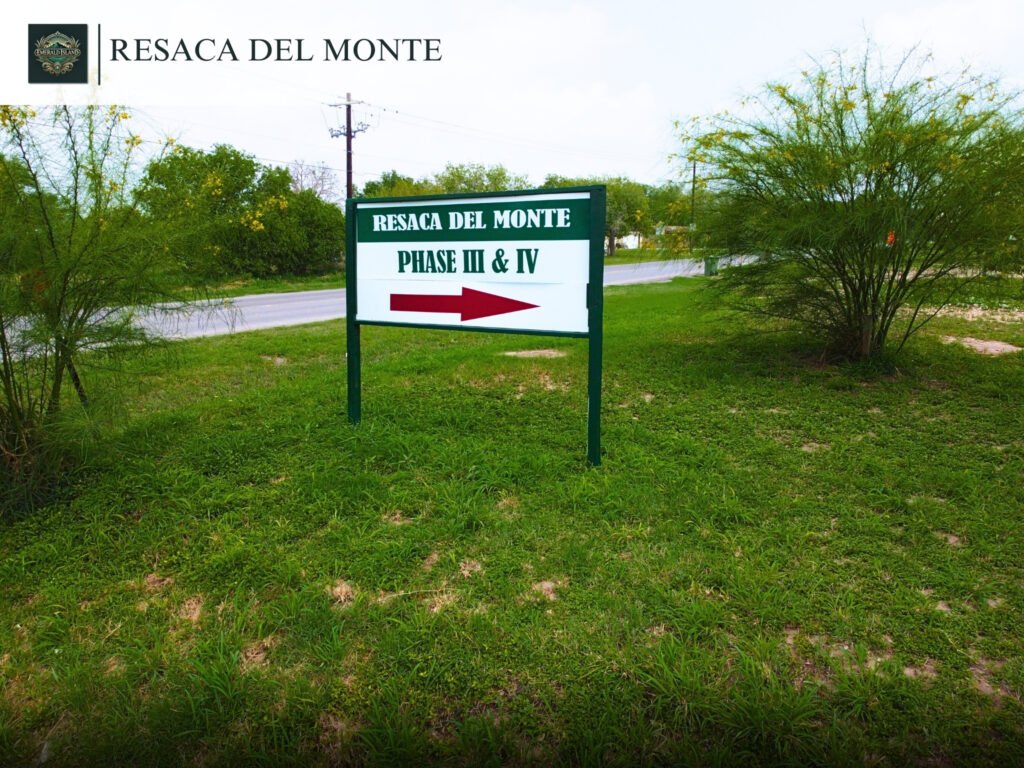 Resaca Del Monte Phase III & IV sign.